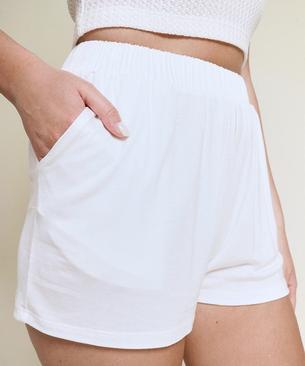 Fabina Organic Bamboo Simple Shorts Shorts RYSE Clothing Co.   
