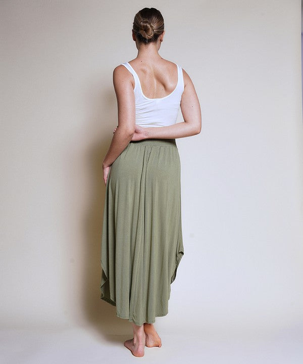 Fabina Organic Bamboo Tulip Maxi Skirt Skirts RYSE Clothing Co.   