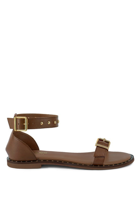 Rosa Buckle Straps Sandals Shoes RYSE Clothing Co.   