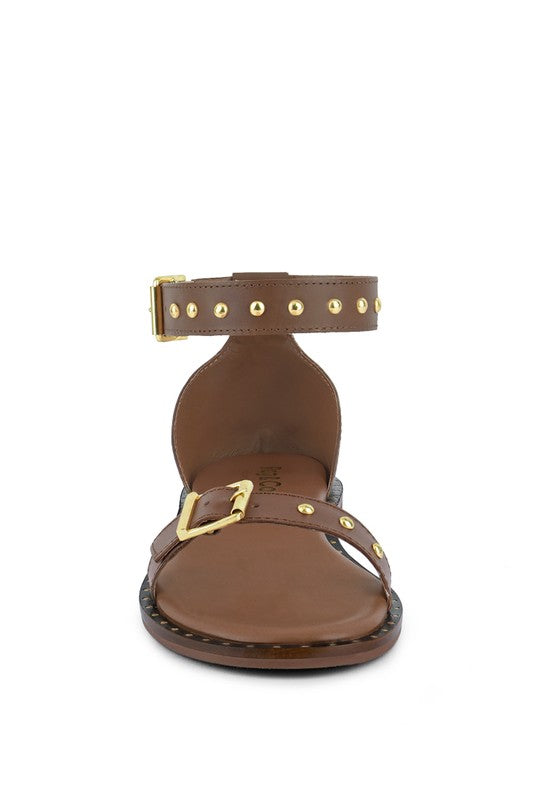 Rosa Buckle Straps Sandals Shoes RYSE Clothing Co.   