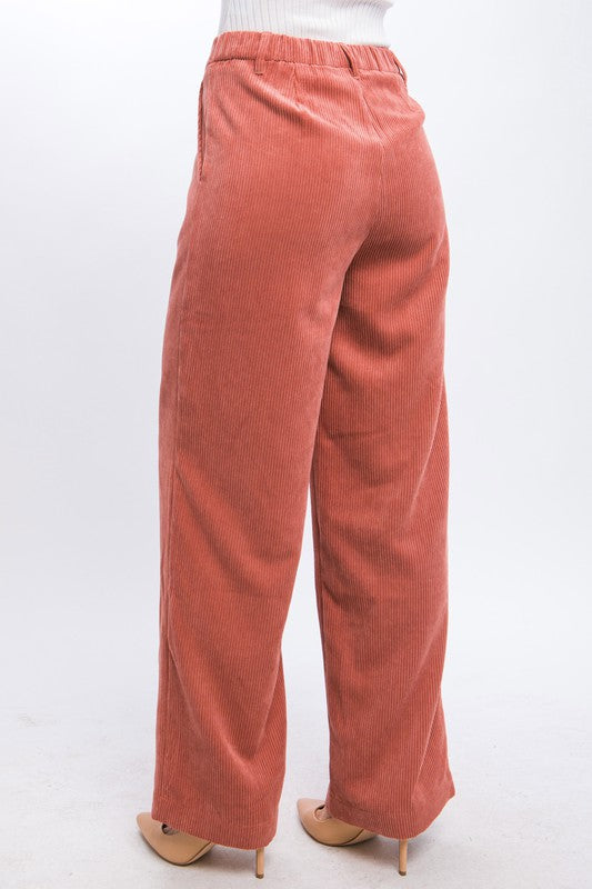 Love Tree Corduroy Trouser Pants Pants RYSE Clothing Co.   