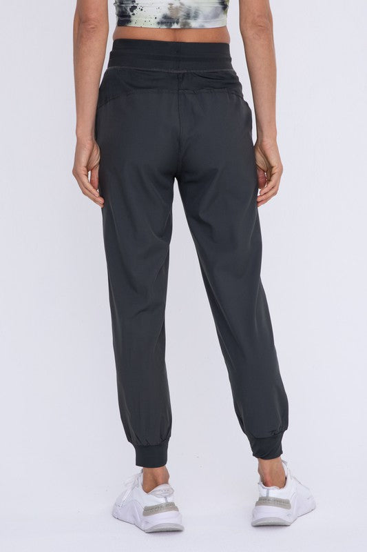 Mono B Ruched Front Joggers Pants RYSE Clothing Co.   