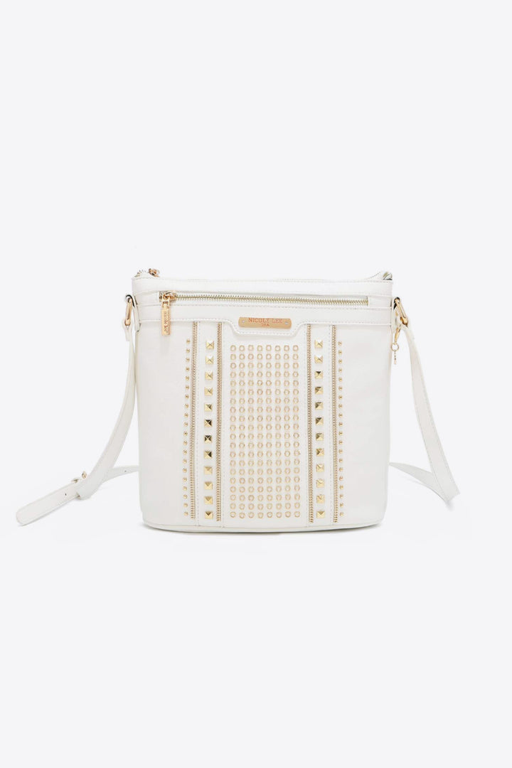 Nicole Lee USA Love Handbag Bags & Luggage - Women's Bags - Top-Handle Bags RYSE Clothing Co. White One Size 