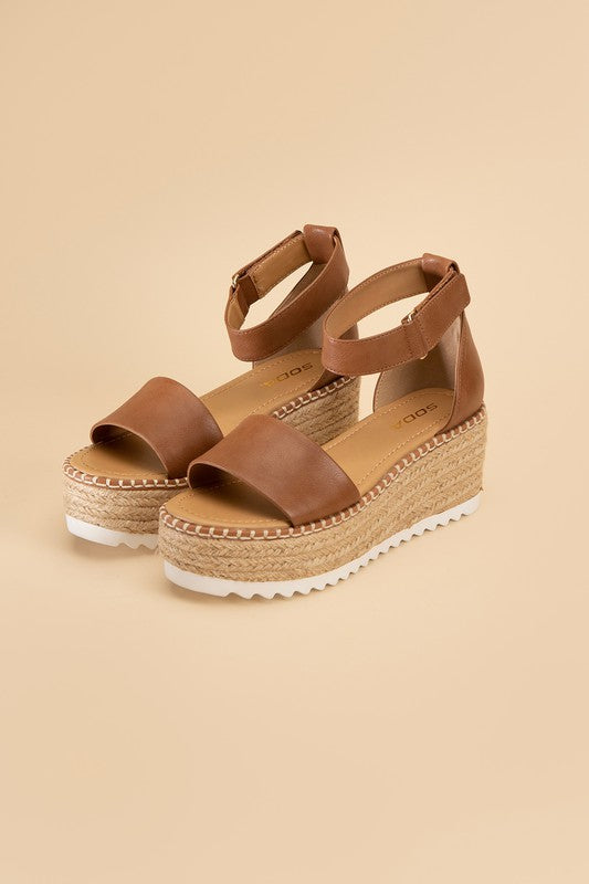 Brielle Espadrille Platform Sandals Shoes RYSE Clothing Co.   