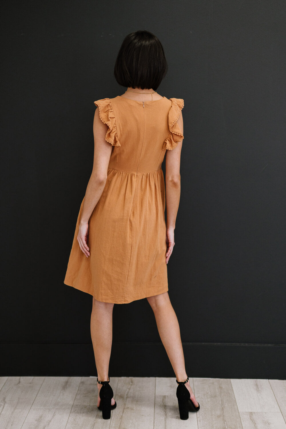Davi & Dani Embroidered Mini Dress On Hand Inventory RYSE Clothing Co.   