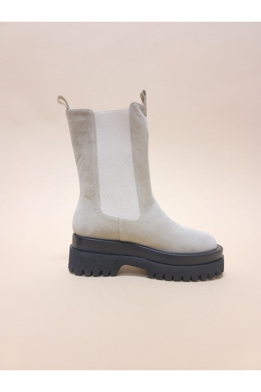 Walk It Out Platform Combat Boots  RYSE Clothing Co. 6 Oatmeal 