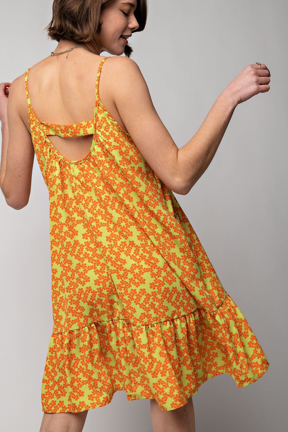 Easel Daisy Mae Floral Print Cami Dress  RYSE Clothing Co.   
