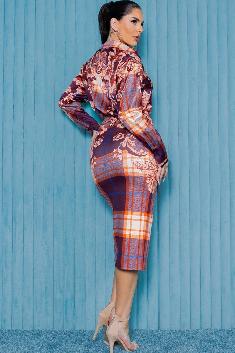 Her Bottari Satin Blouse & Skirt Set Outfit Sets RYSE Clothing Co.   