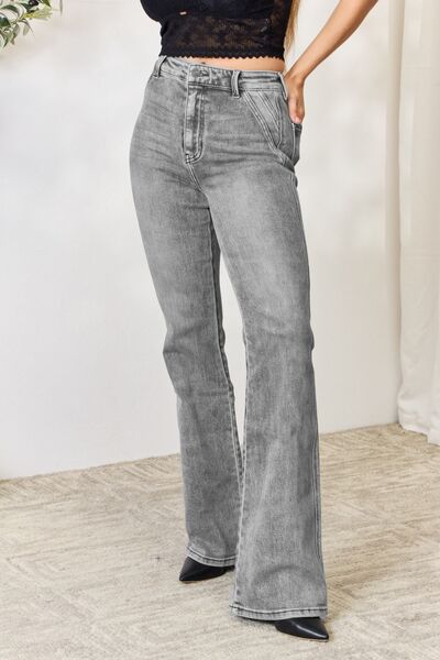 Kancan High Waist Slim Flare Jeans Pants RYSE Clothing Co.   