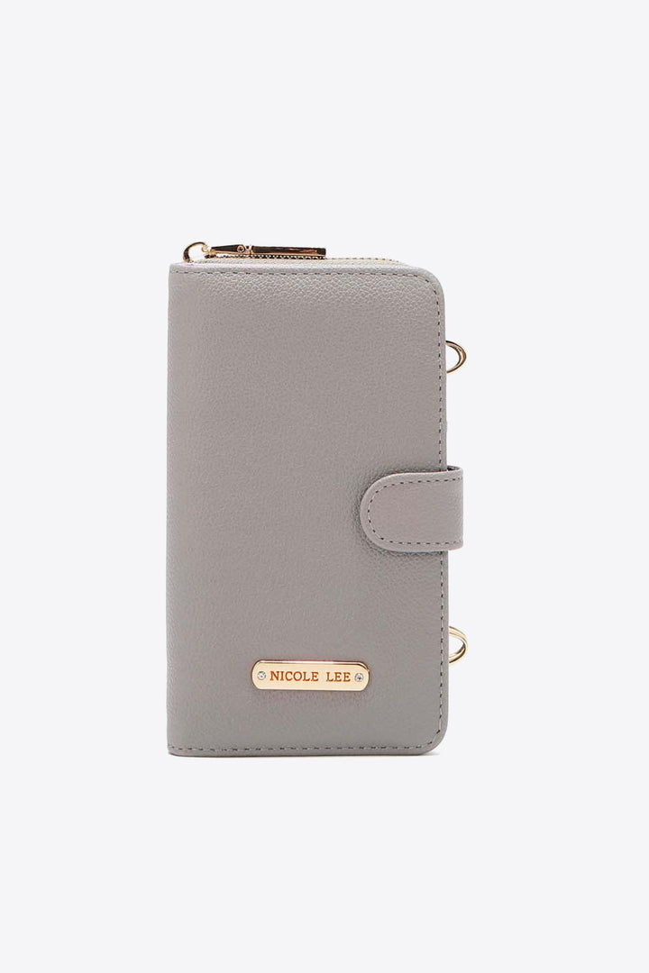 Nicole Lee USA Two-Piece Crossbody Phone Case Wallet Bags & Luggage - Women's Bags - Top-Handle Bags RYSE Clothing Co. Gray Dawn One Size 