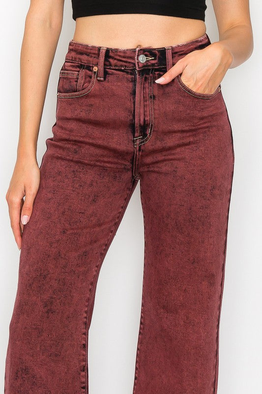 Artemis Vintage Plus Size High Rise Flare Jeans Pants RYSE Clothing Co.   