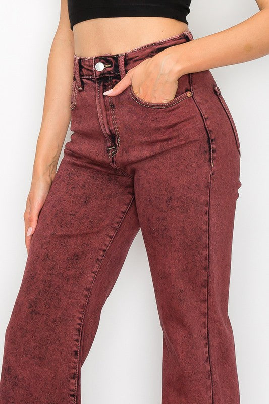 Artemis Vintage Plus Size High Rise Flare Jeans Pants RYSE Clothing Co.   